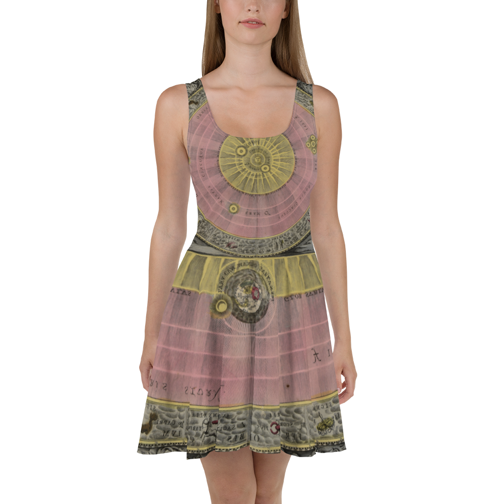 Celestial Map Skater Dress by MoonShine NM