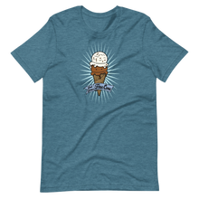 Load image into Gallery viewer, T-Shirt Get Your Free Cone Chocolate Chip and Chocolate Ice Cream Treat